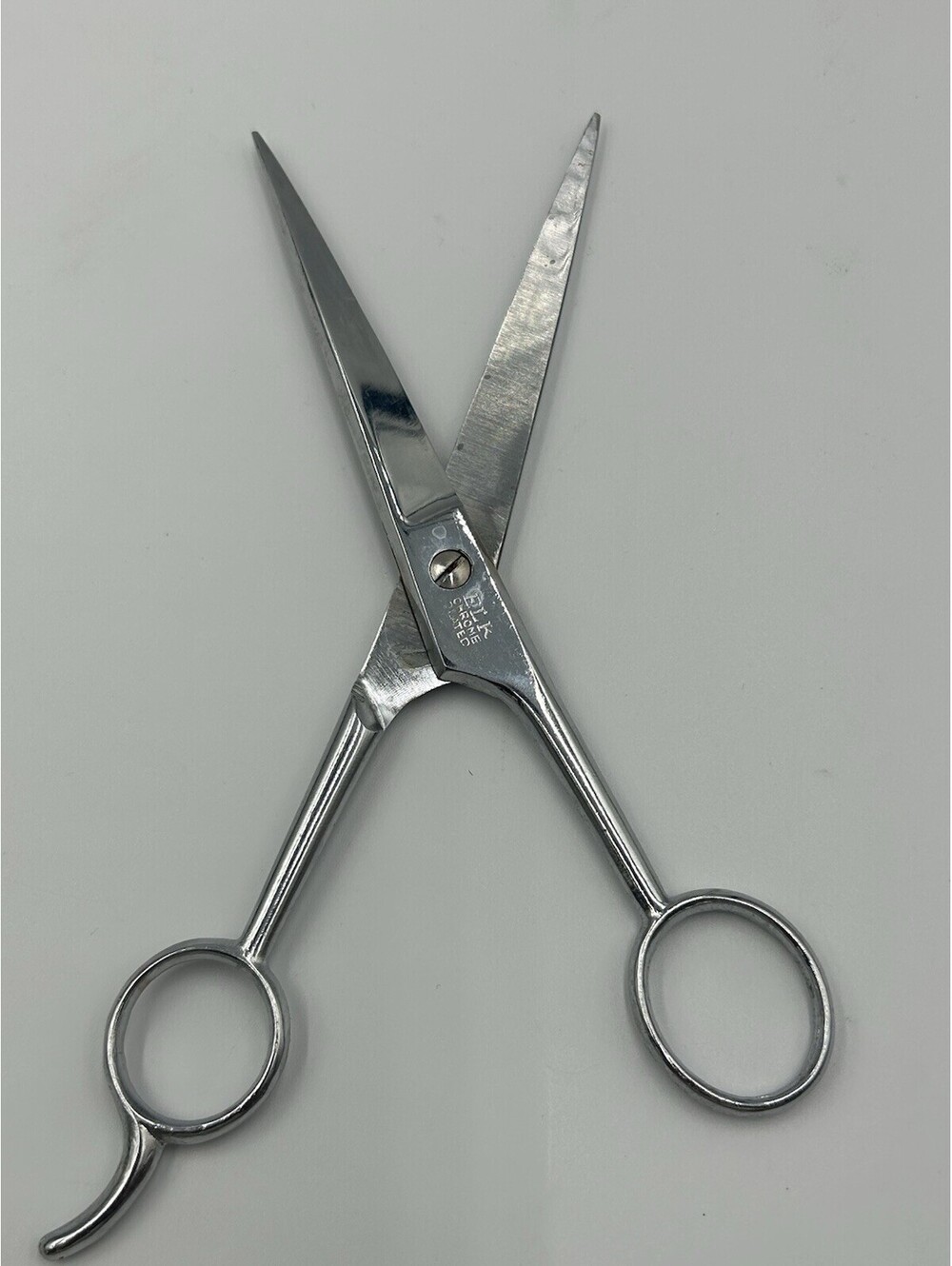 Vintage ELK 7.5” Hot Drop Forged Steel Scissors Shears Made in Italy Tailor Sew - Picture 6 of 7